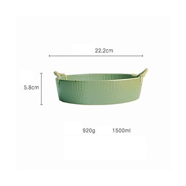 ノウ建材貿易 フルーツバスケットセラミックキッチン野菜ホルダーカウンタートップストレージラック 売買 ハンドル付き オレンジ 色