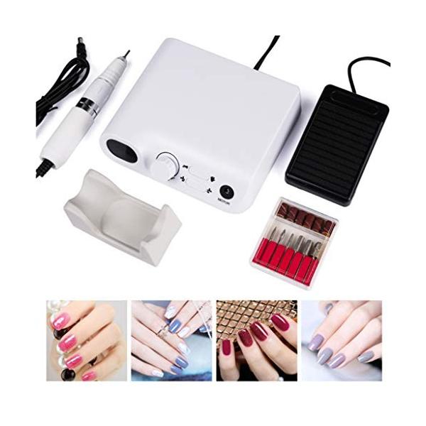 ネイルマシン 卓上式 電動 プロ セルフ 正逆回転 ジェルネイルオフ ネイルマシーン 爪手入れツール 価格 交渉 送料無料 ネイルケア道具 分 ネイルドリル 3万回転