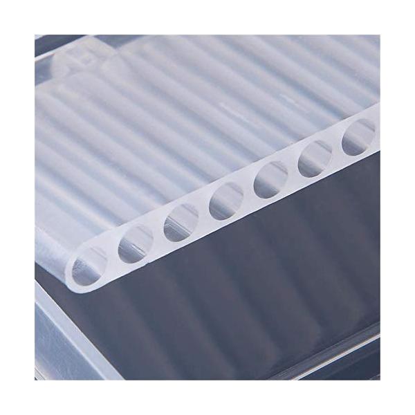 Ruier Tong ネイルドリル 収納ケース ネイルビッドセット 研削ネイル用 ネイル研削ヘッド収納ボックス 穴 透明 並行輸入品 プラスチック