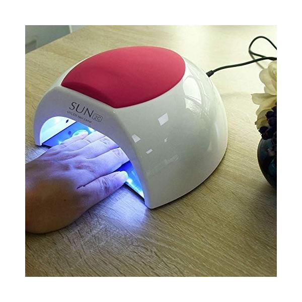 ネイルドライヤー48w 新作 Sun2cランプネイルドライヤー太陽uv Ledランプ乾燥用オールジェルポリッシュアイスランプネイルマニキュア機
