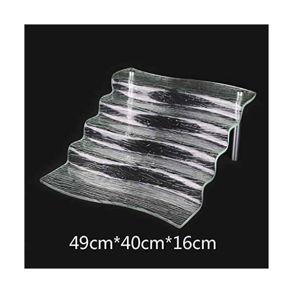 デザートラック アクリル 家庭用 マルチレイヤー Size フードディスプレイトレイ ケーキスタンド フルーツトレイ セールsale Off