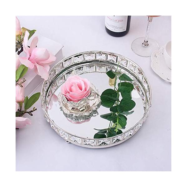 激安格安割引情報満載 ケーキスタンド シルバーラウンドケーキスタンドアフタヌーンティーウェディングパーティー食器結婚式ホームデコレーション