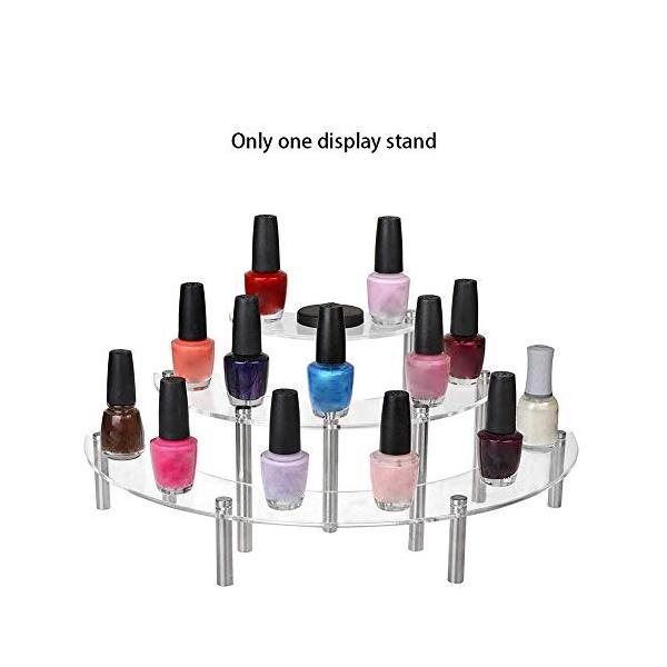 ケーキスタンド 3段 アクリル カップケーキ ペストリースタンド ディスプレイ用 取り外し可能 定価 パーティー用 結婚式 化粧品収納ラック 誕生日 透明