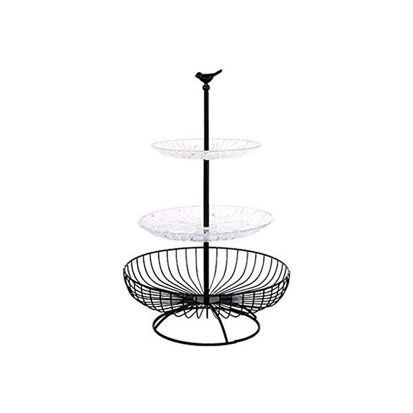 フルーツボウル フルーツバスケット 3段式 北欧風 多機能 シンプル おしゃれ 小物入れ 野菜 Hjuns Wu 大幅値下げランキング 果物