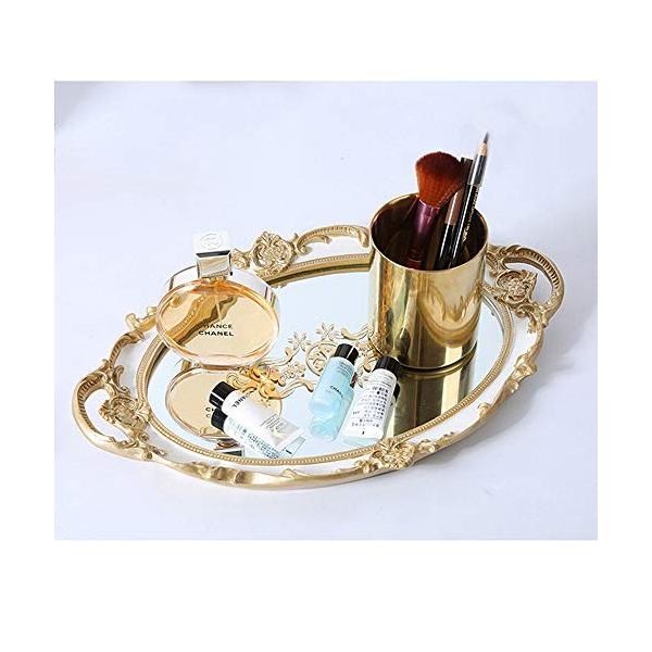 往復送料無料 ケーキスタンド ウェディングデコレーションミラーケーキトレイヨーロッパのレトロオーバルサービストレイケーキキャンドルジュエリーラック