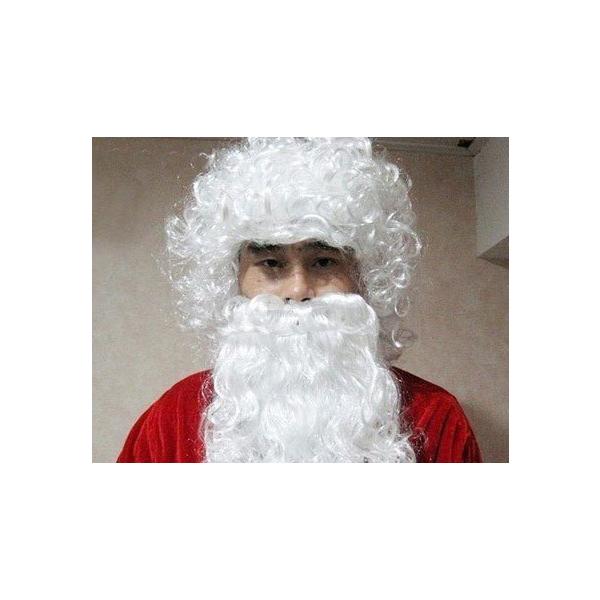 サンタクロース ひげ ウィッグ 髭 ヒゲ かつら 白髪 衣装 仮装 クリスマス コスプレ Santawig 1 台町商会 通販 Yahoo ショッピング