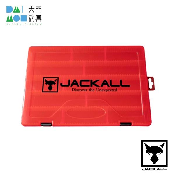 JACKALL（ジャッカル） 3000D タックルボックス L クリアレッド