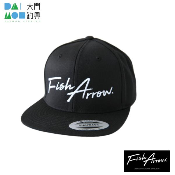 Fish Arrow（フィッシュアロー） フラットキャップ ブラック / Fish