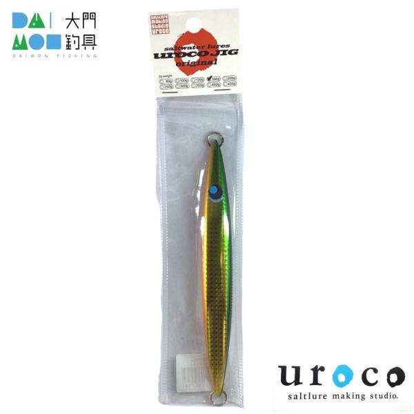 ウロコ ウロコジグ 160g グリーンゴールド / Uroco JIG original GREEN