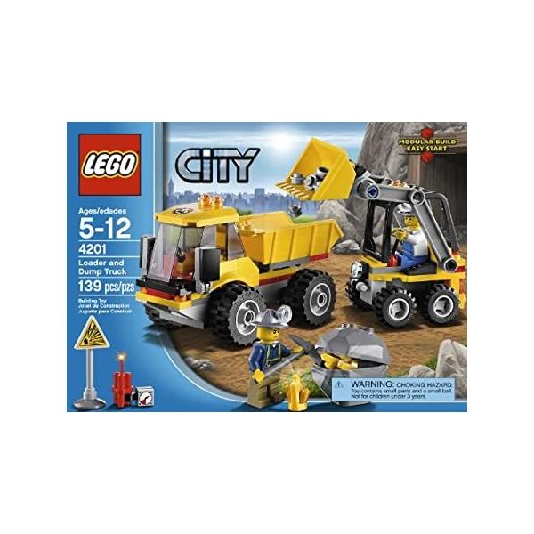 LEGO City 4201 Loader and Tipper ＝レゴシティ4201 荷積みをする人