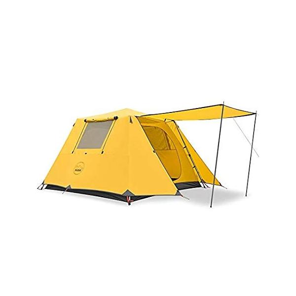 KAZOO Family Camping Tent Large Waterproof Pop Up Tents 4 Person Room Cabin