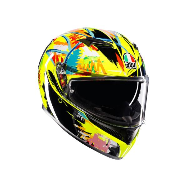 公式】 K3 AGV JIST MPLK Asian Fit 003-ROSSI WINTER TEST 2019