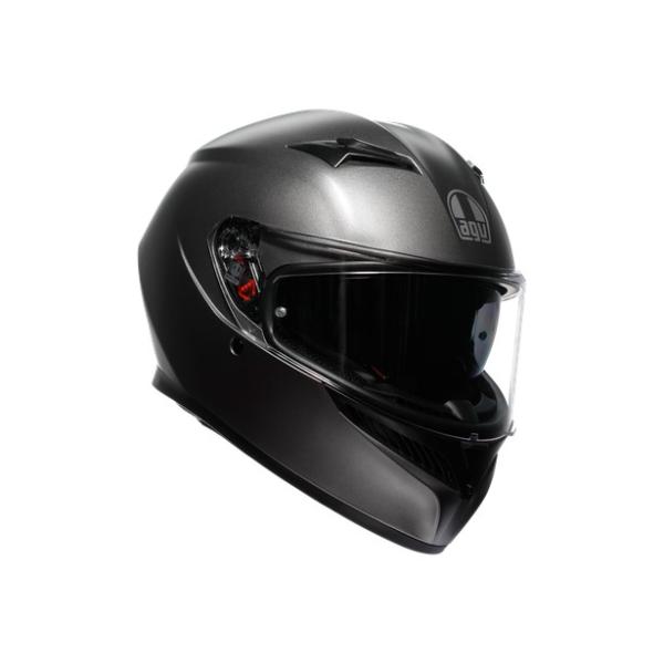 未使用品AGV K3 ヘルメットJIST Asian Fit - マットグレイ 公式】K3 JIST Asian Fit - MONO MATT LUNA GREY バイク用 フル
