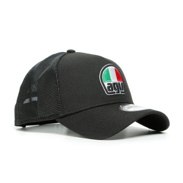 �y�����z AGV 9FORTY TRUCKER SNAPBACK CAP �o�C�N �L���b�v  ���S�̕ۏؕt AGV�i�G�[�W�[�u�C�j