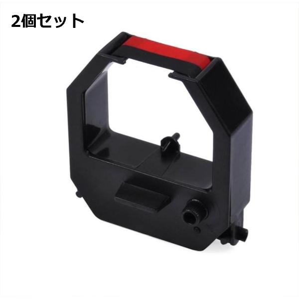 汎用品　タイムレコーダー　TOKAI  インクリボンカセット　TL-001 赤黒色　対応機種TR-001s TR-001 TR-002s