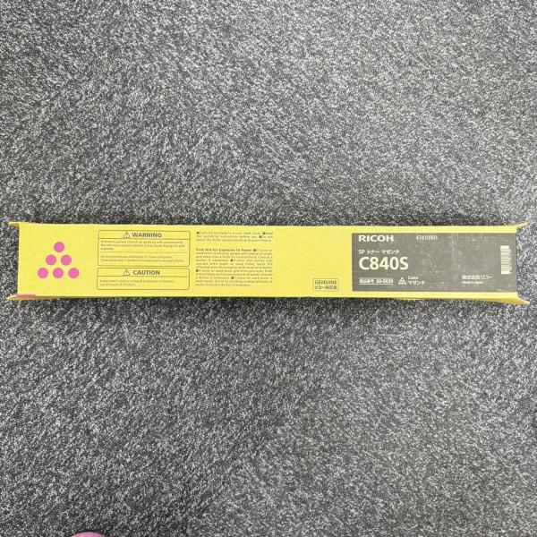 RICOH SPトナー C840S マゼンタ 純正 4本セット 未使用 C840S 外箱傷み 在庫限り リコー RICOH 純正品 SPトナー マゼンタ 60