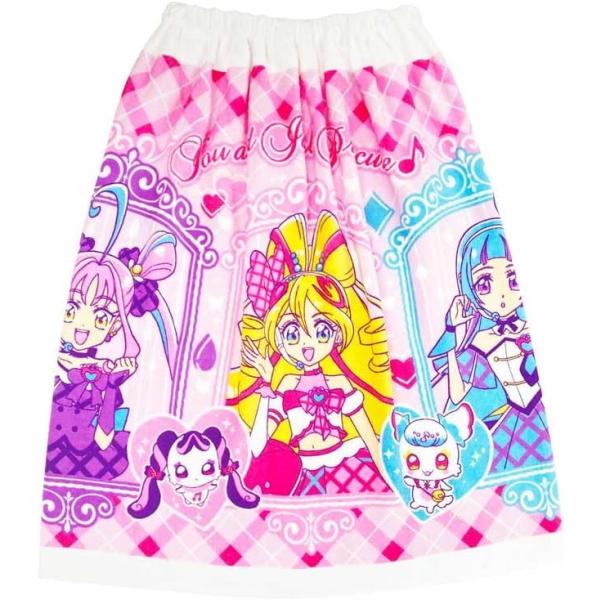 巻きタオル】[60cm丈巻きタオル] キミとアイドルプリキュア♪ ラップ