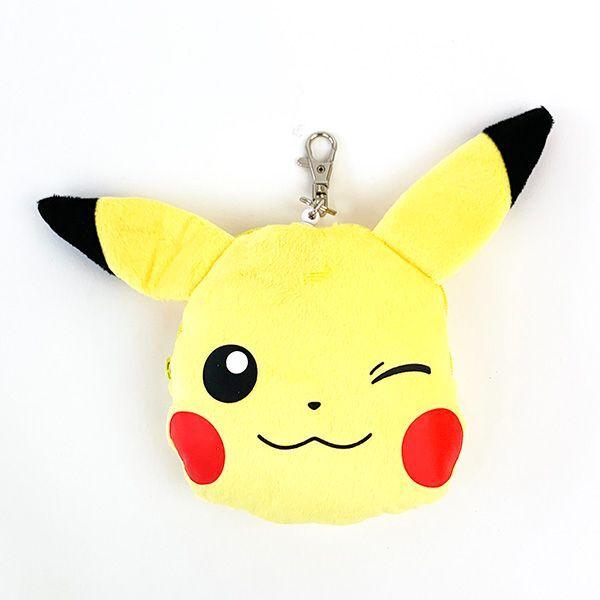 ポケットモンスター フェイスパスケース ピカチュウ ウインク H163