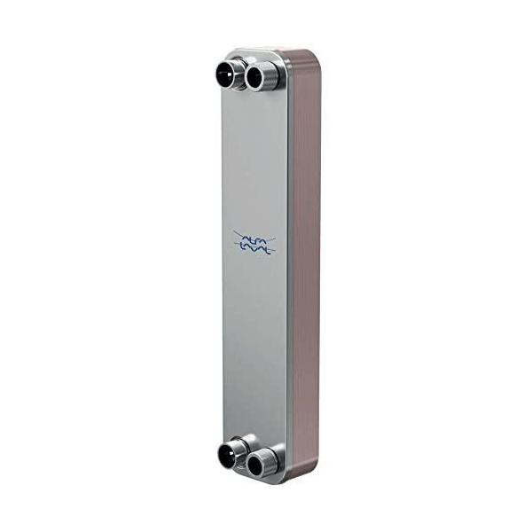 アルファ?ラバル株式会社 ブレージング式熱交換器 CB60-20H 取り合い寸法 横×縦(mm) 50 X 466 冷却能力 80kW 設計温度 150/-100 ℃ 設計圧力 3.6Mpa シルバー :hapihapiness-49539:大成幸SHOP 通販 アルファ・ラバル株式会社 ブレージング式熱交換器 CB60-20H 取り合い寸法 横×縦(mm) 50 X 466 冷却能力 80kW 設計