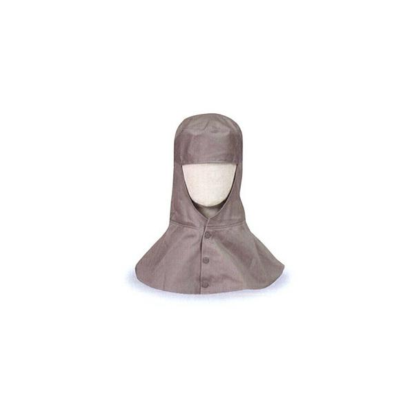 綿製品】 溶接 頭巾 （グレー） NC-03 サイズ：フリー ※代引き