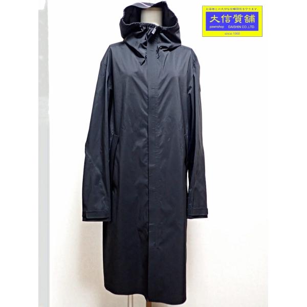 MONCLER モンクレール GAVRAS メンズ ロングコート パーカー ナイロン G10911D7020053A75 サイズ3 ブラック 中古A 【送料無料】管理番号：A-8152 daishin78_a8152