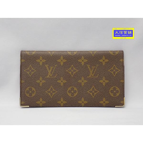 LOUIS VUITTON（ルイ・ヴィトン） モノグラム 二つ折り長札入れ 小切手 