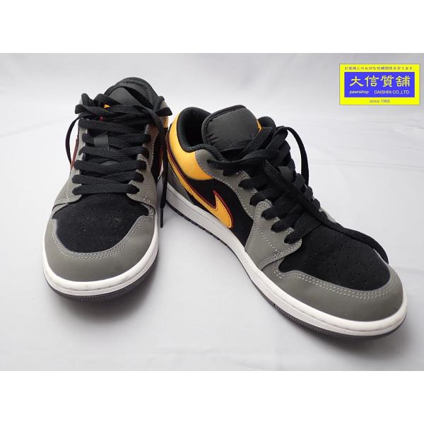 NIKE AIR JORDAN ナイキ エアジョーダン1 ロー SE ヴィヴィッドオレンジ FN7308-008 スニーカー 26cm 中古A- 【送料無料】 A-9314