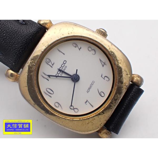 COCCO CROCO ADRIATICO コッコクロコ レディースクォーツ C-506 不動品 ジャンク品 【送料無料】 B-2421