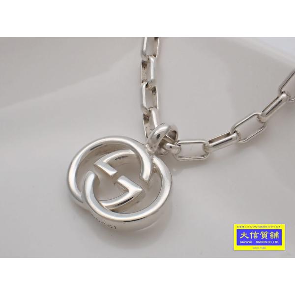 GUCCI グッチ インターロッキング ネックレス GG Ag925 シルバー GG GUCCI グッチ AG925 シルバー インターロッキング ダブルG