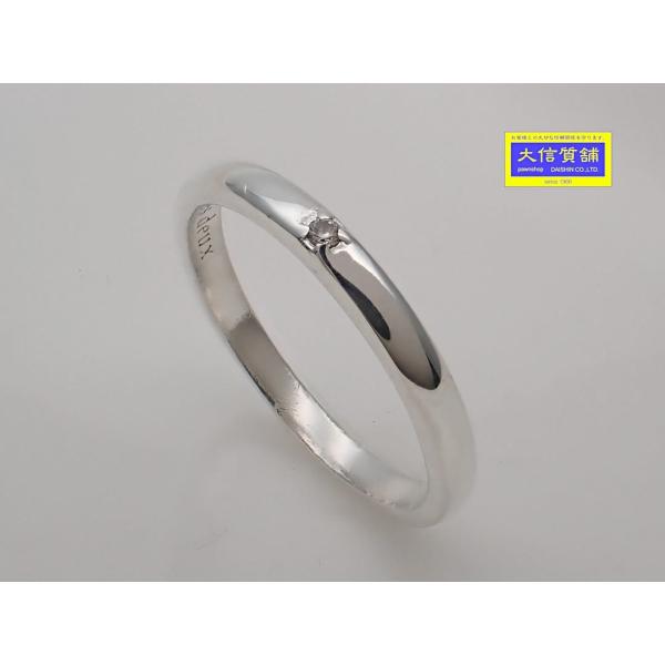 VENDOME AOYAMA ヴァンドーム青山 SV925 ダイヤリング 7.5号 1.24g 中古B+