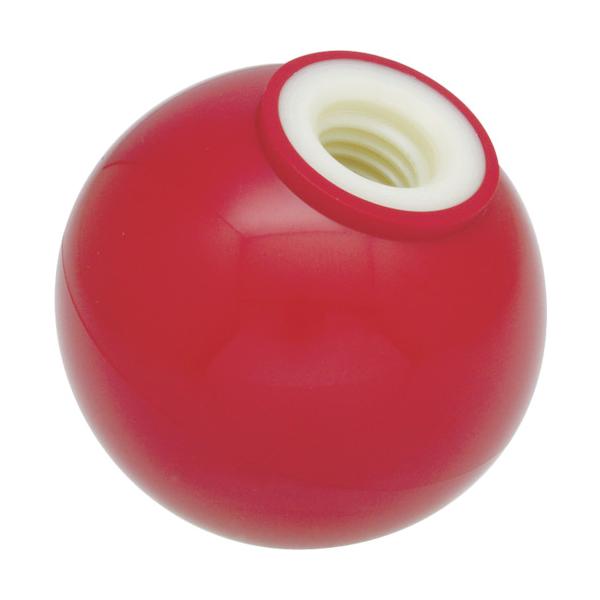 ※メーカー確認後の出荷となります！確認後欠品・廃番等の問題が発生しましたらご連絡いたします！ご了承願います　◆特長●スタンダードな樹脂の握り玉です。●ねじ部はテーパー仕上げです。◆用途◆仕様●外径(mm)：25●ねじ寸法：M6×1.00●ね...