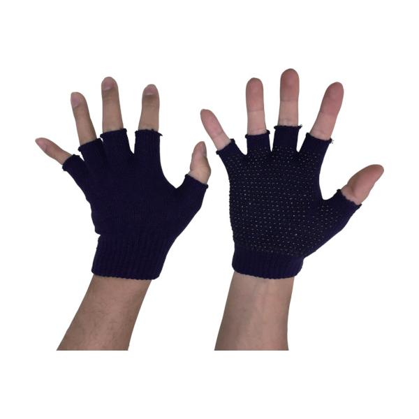 ※メーカー確認後の出荷となります！確認後欠品・廃番等の問題が発生しましたらご連絡いたします！ご了承願います　◆特長●アクリル繊維などを利用した伸縮に優れた手袋に滑り止めを加工し、指ぬきタイプにしたものです。●子供から大人まで幅広いサイズに対...