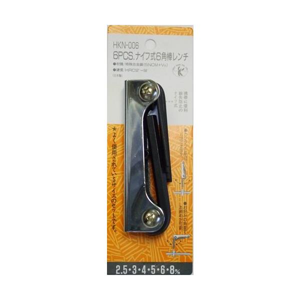 �x�X�g�c�[�� �i�C�t�� 6�p�_�����` �Z�b�g 6Pcs HKN-006 [141-655526]
