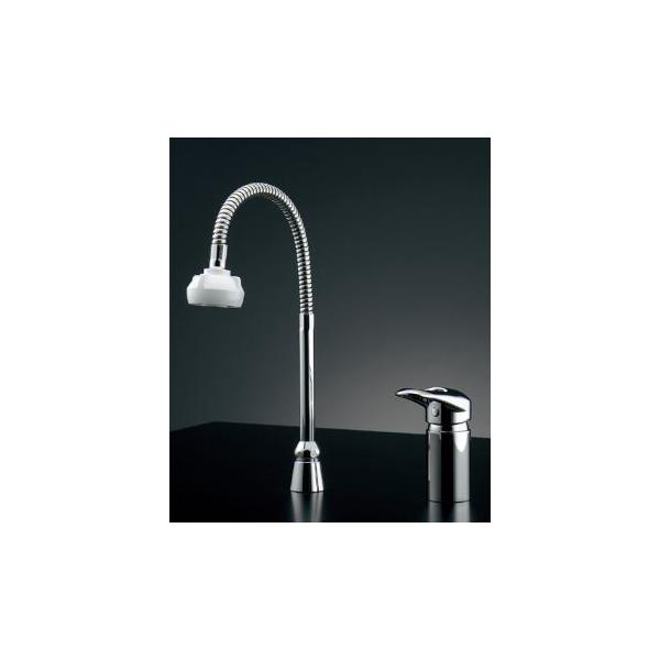 カクダイ シングルレバー混合栓(シャワーつき) 185-514 (水栓金具  