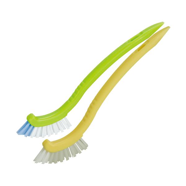 アズマ工業 azuma すみまで洗えるちょこちょこブラシ2色組 486716 [1434-0486716]