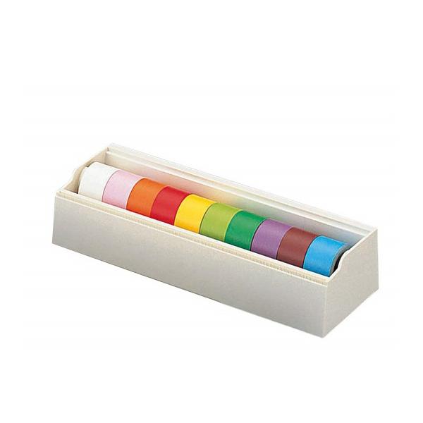 �A�Y���� AS ONE �J���[�e�[�v K-250 10�F�Z�b�g 6-691-02 [A210118]