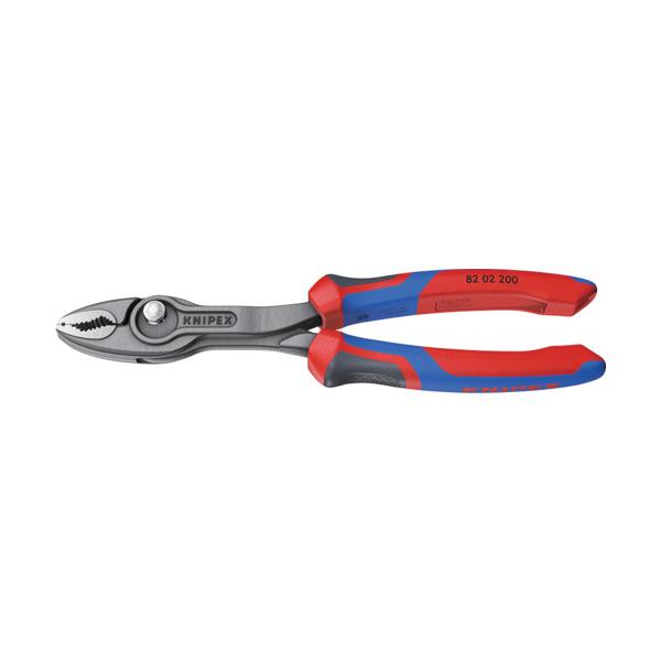 ※メーカー確認後の出荷となります！確認後欠品・廃番等の問題が発生しましたらご連絡いたします！ご了承願います　◆クニペックス KNIPEX 8202-200SB スリップジョイントプライヤー ツイングリップ 8202-200SB◎