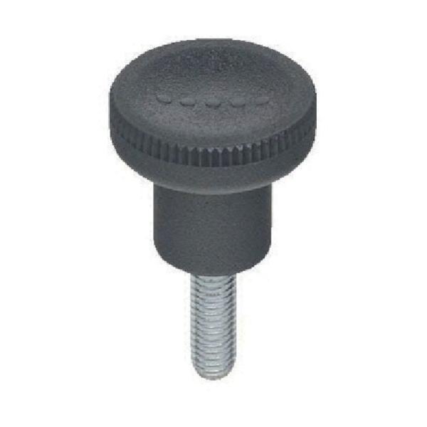 ※メーカー確認後の出荷となります！確認後欠品・廃番等の問題が発生しましたらご連絡いたします！ご了承願います　◆特長◆用途◆仕様●ノブ高さ(mm)：18●ねじ長さ(mm)：16●ねじ径：M5×0.8●外径(mm)：21◆仕様２◆材質／仕上●ノ...