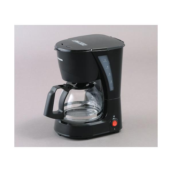 他サイト： アイリスオーヤマ IRIS コーヒーメーカー ブラック CMK-652-B [155-353236]の商品画像