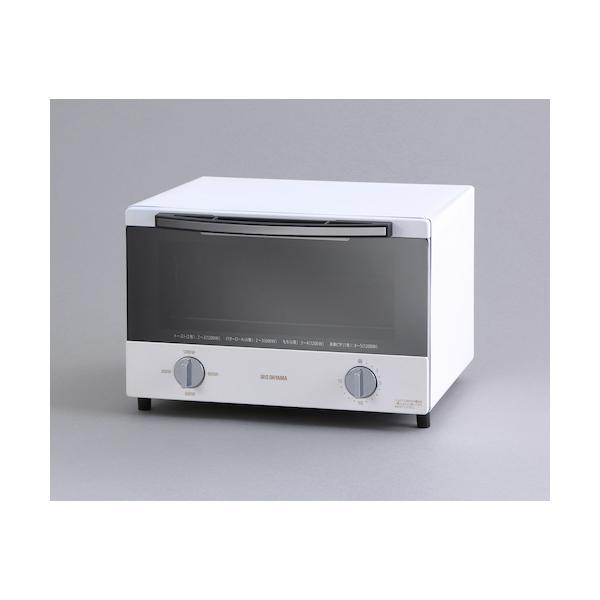 アイリスオーヤマ IRIS スチームオーブントースター 4枚焼き ホワイト