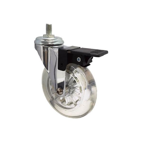 SAMSONG CASTER �f�U�C���N���A�L���X�^�[�uEmma�v �l�W ���݃X�g�b�p�[�t 7 EMMA-TS-75 [A050207]