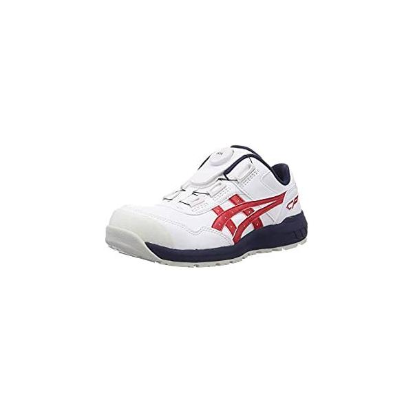 アシックス asics ウィンジョブCP306 BOAホワイト/クラシックレッド 27. 1273A029.100-27.5 [172-976333]