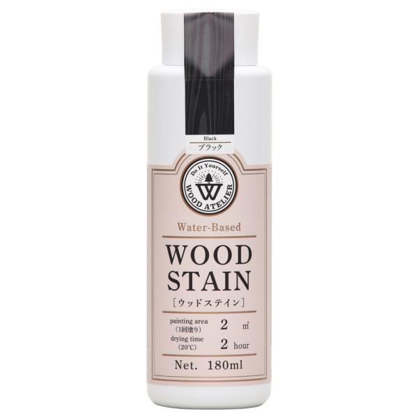 �a�M�y�C���g Wood Atelier �E�b�h�X�e�C�� WS-28 �u���b�N 180ml No.800678 [A190803]