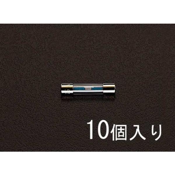 エスコ ESCO  【個人宅不可】 125Vx 15A/5.2mm 管ヒューズ（10本） EA758ZW-15
