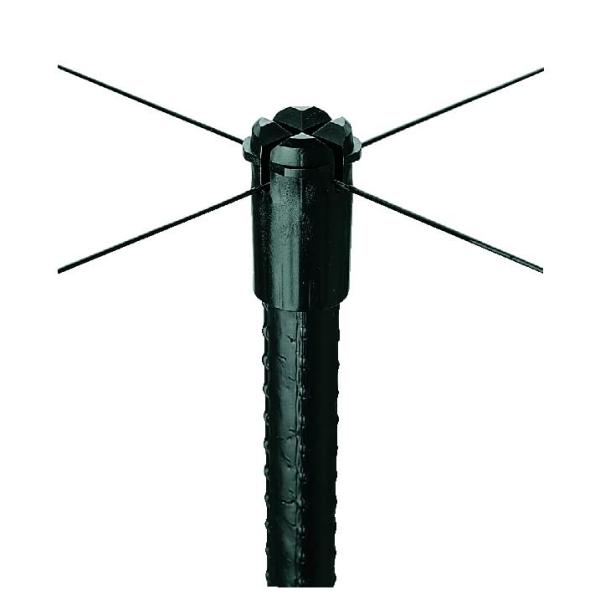 エスコ ESCO  【個人宅不可】 26mm 支柱用十字キャップ（5個） EA628ZZ-82 [2-1852095]