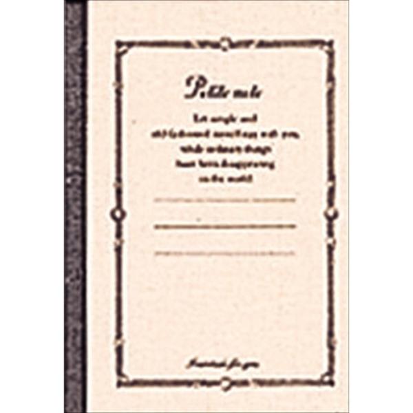 ※メーカー確認後の出荷となります！確認後欠品・廃番等の問題が発生しましたらご連絡いたします！ご了承願います　◆携帯に便利な超ミニサイズ。◆◆風合いのある特殊紙印刷表紙。◆本文を切り取り線でカットできます。◆A7・ヨコ74×タテ105×厚み4...