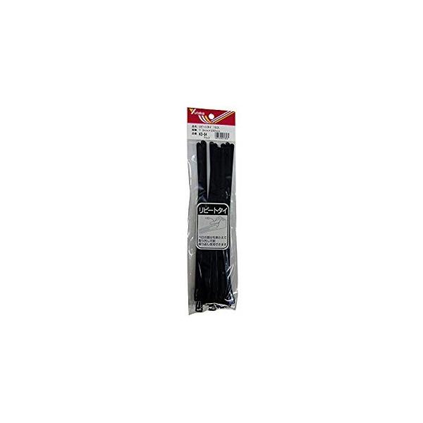 ���^�J���C�N ���s�[�g�^�C 7.3mm×250mm 15�{�� �u���b�N KO-34  [284-018561]