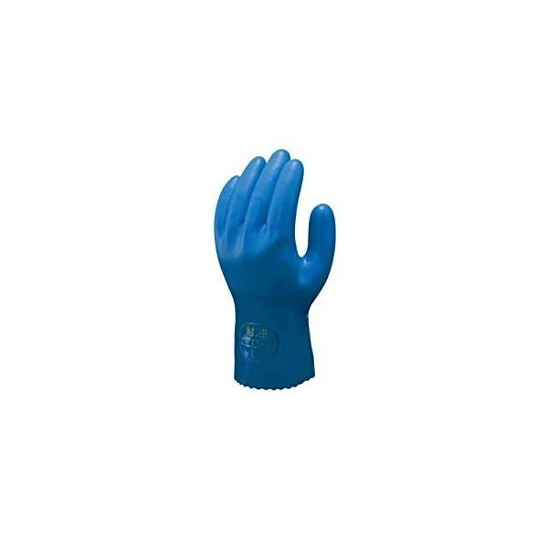 ショーワグローブ NO650-3L 耐油ビニローブ ブルー 青 3Lサイズ 1双手袋 てぶくろ 手袋 すべり止め