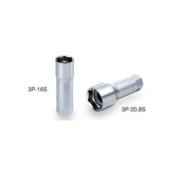 他サイト： トネ TONE プラグソケット（6角・マグネット付） 3P-20.8S[30-207156]の商品画像