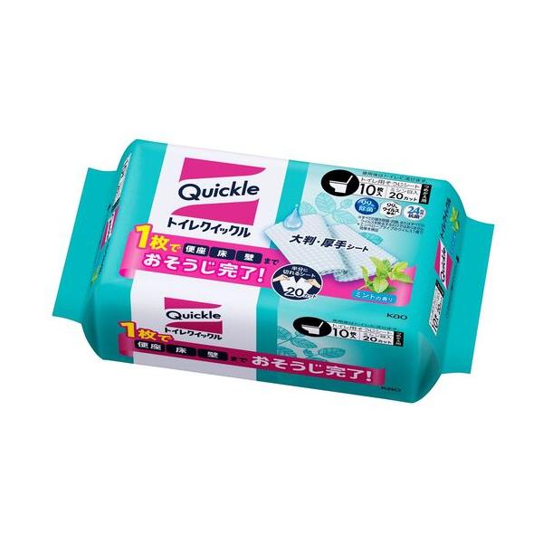 他サイト： 花王 Kao トイレクイックル つめかえ用 10枚入  010940 [301-010940]の商品画像